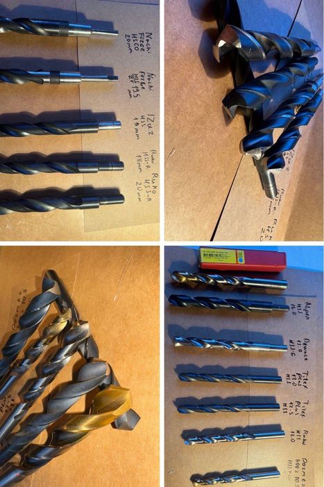 Професійні свердла hss/hssCo(wurth,dormer,SKF,Ruko,Dewalt)