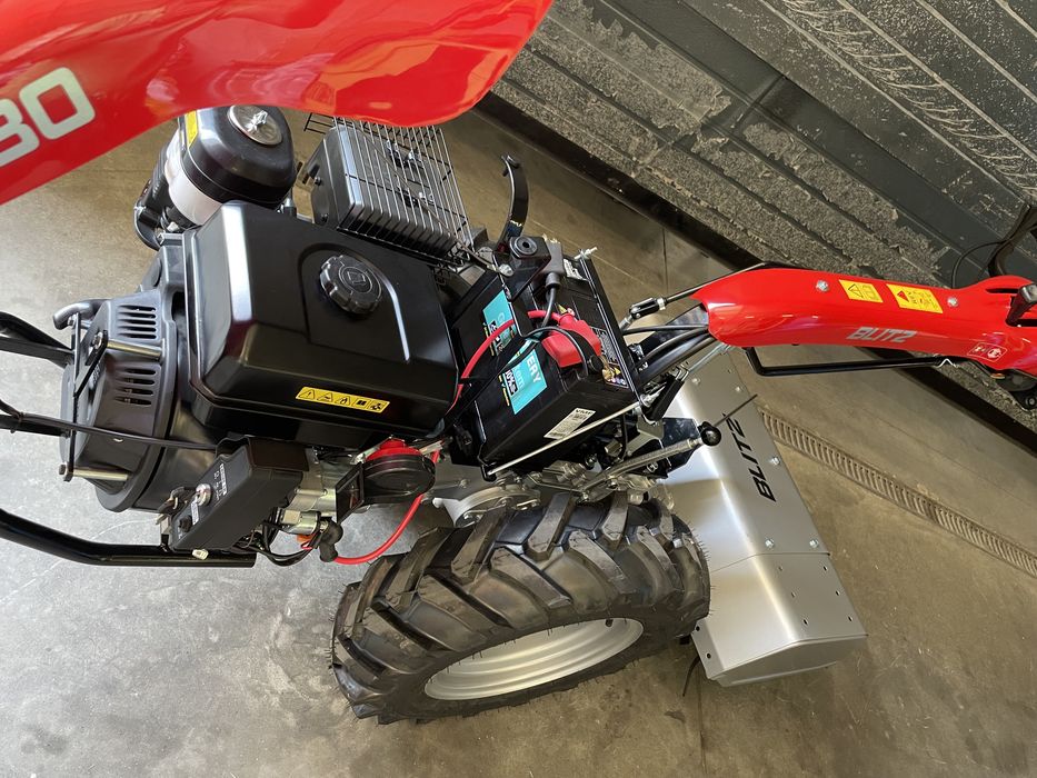 Motocultivador a gasolina com motor de arranque