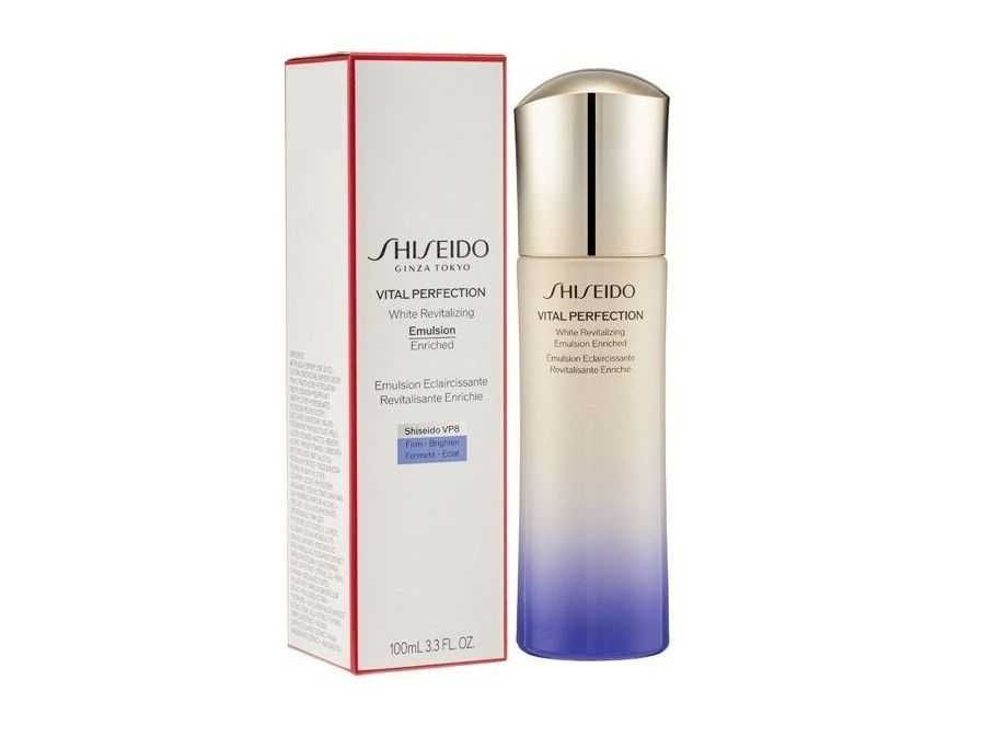 Biały balsam rewitalizujący SHISEIDO VITAL PERFECTION Softener