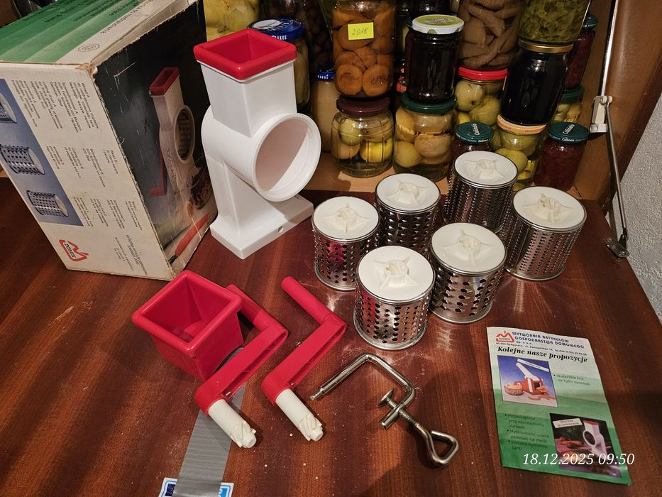 Maszynka do warzyw i owoców ręczna