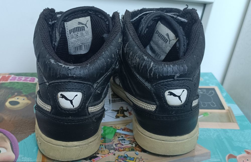 Кросівки шкіряні PUMA для хлопчика 28р