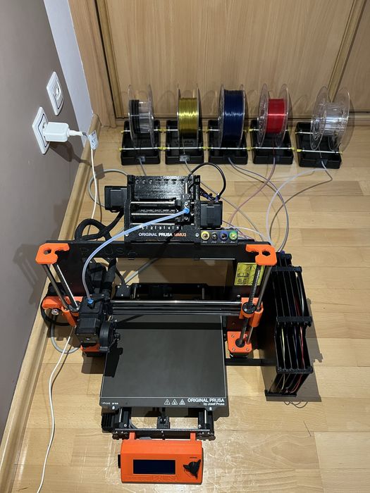 Original Prusa MK3S+ + MMU3 + Revo – bogaty zestaw, gotowa do pracy