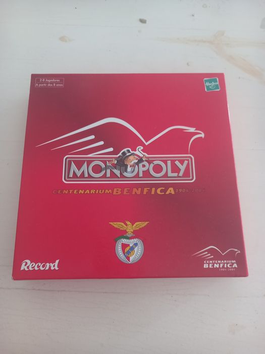 Jogo Monopoly: Centenarium SL Benfica (1904-2004) -