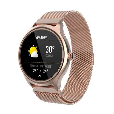 Smartwatch Forever ForeVive 3 złoty głośnik blueto