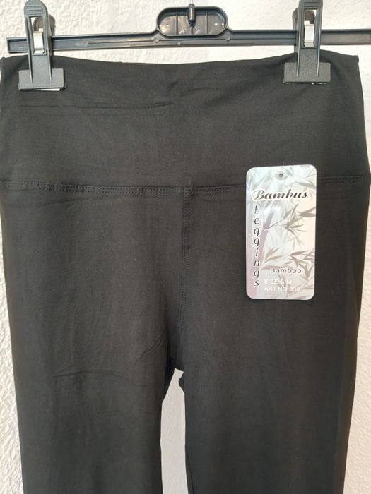 Nowe legginsy damskie bambus S/M
