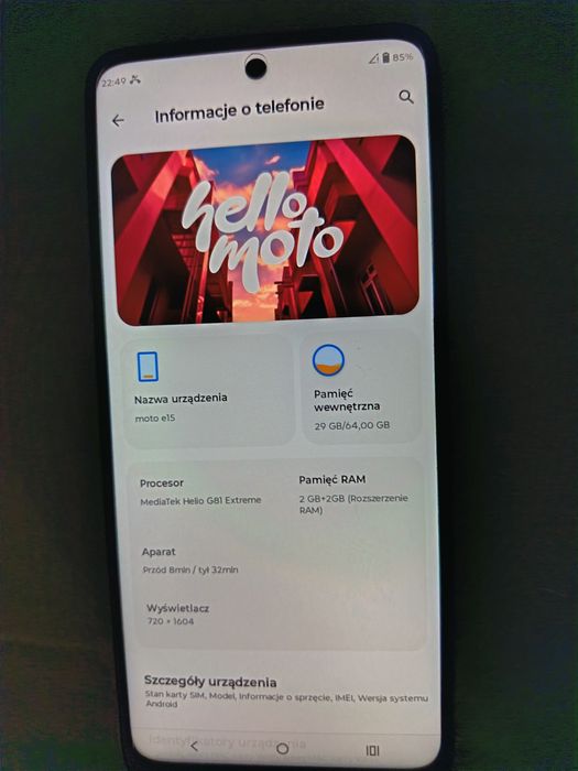 Sprzedam telefon Motorola