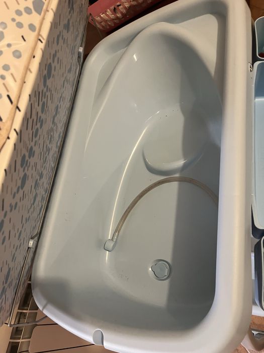 Banheira e fraldario chicco