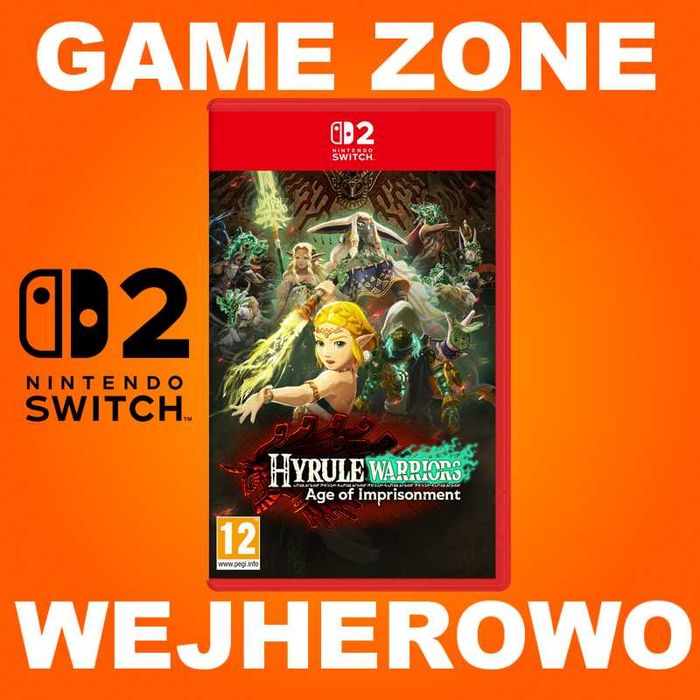 Hyrule Warriors Age of Imprisonment do Nintendo SWITCH 2 + BONUSY !