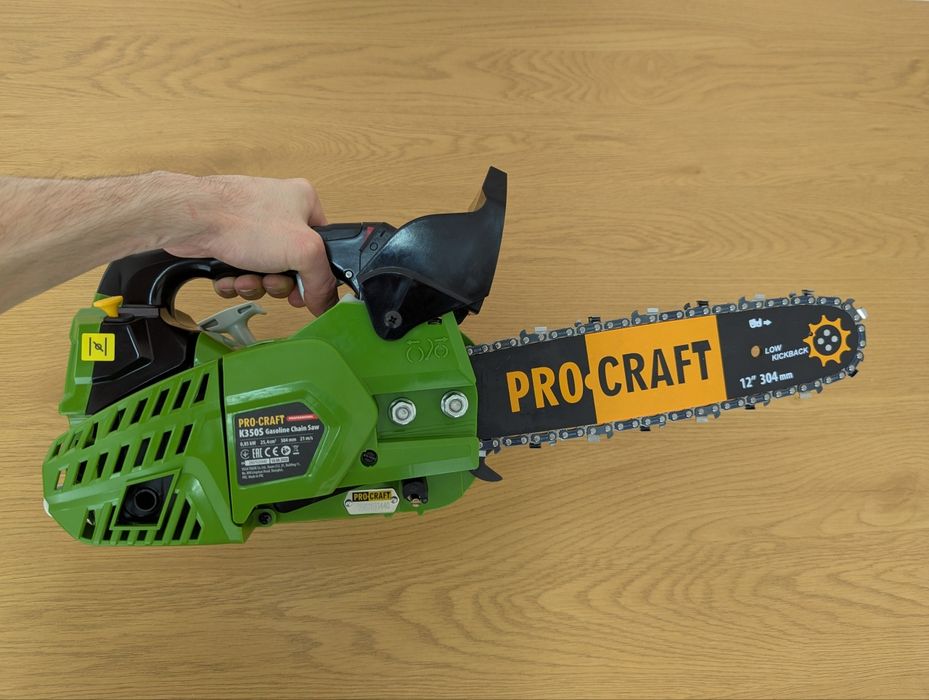 Мини Бензопила Procraft K350S (Шина, ланцюг 30) Оригинал +Гарантия