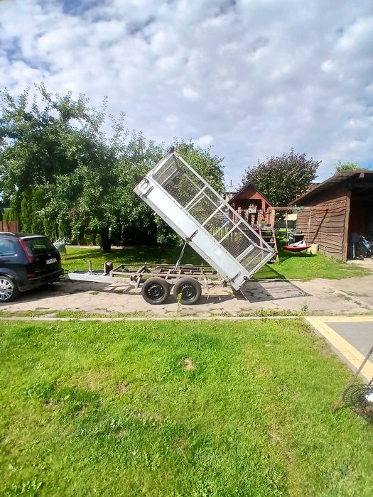 Przyczepa wywrotka 3 str kiper Baos 2500 kg Dmc