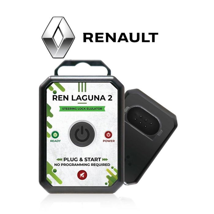 Emulador Tranca de Direção Renault Laguna 2 (2001–2005) – ESL / ELV (Plug & Play)