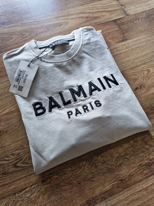 Nowa fajna męska bluza 2nitkowa bawełna  szara balm xl haft jesienna prezent