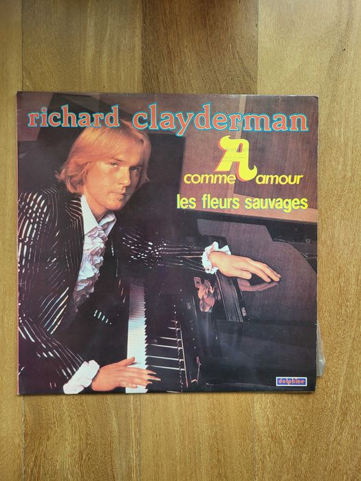 Disco Vinil | "Comme Amour les Fleurs Sauvages", Richard Clayderman