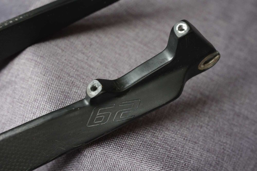 Widelec rowerowy full Carbon 29 cali stan bliski ideałowi 570g