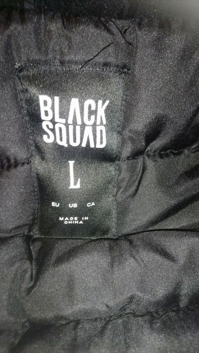 Kurka zimowa black quad rozmiar L