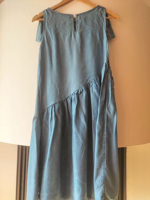 Jeansowa sukienka letnia