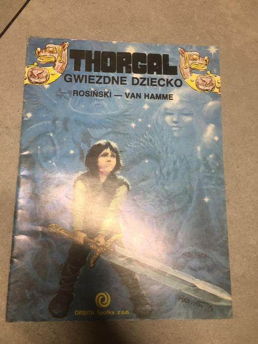 Stare komiksy takie jak Tytus, Romek i Atomek, Thorgal itd