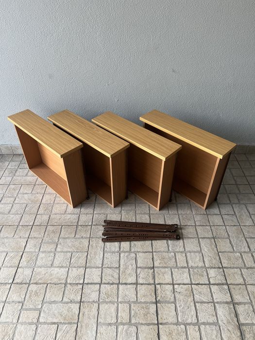 Gavetas com corrediças