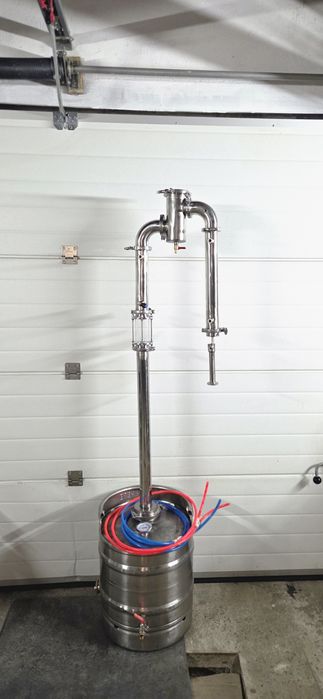 Кега перероблена з нержавійки