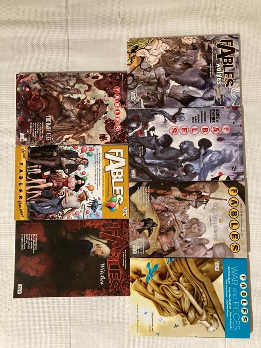 Coleção Fables - Primeiros 14 Volumes