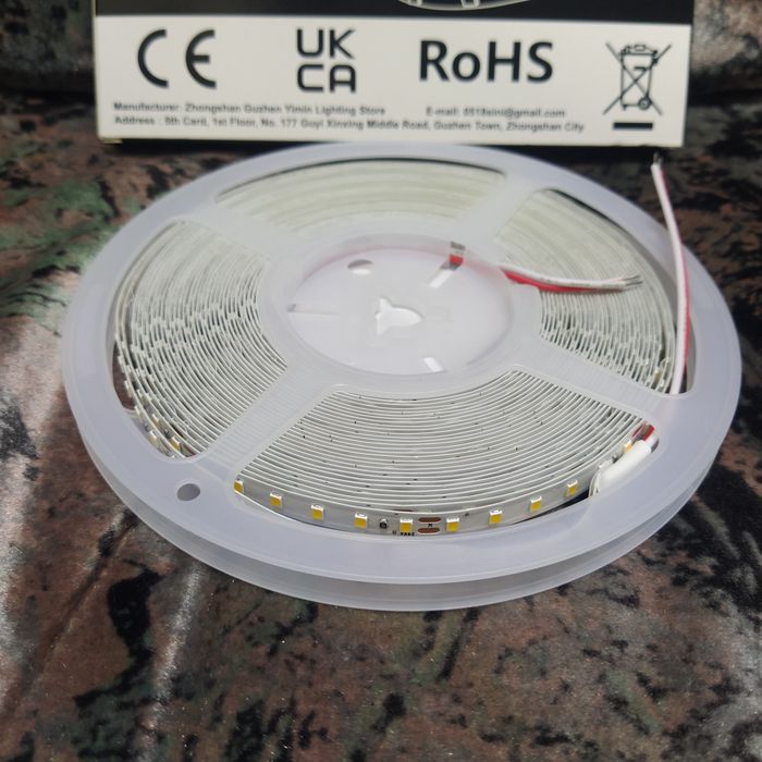 Nowa Taśma Led 10m 24V 8mm Ciepły Biały 3000K