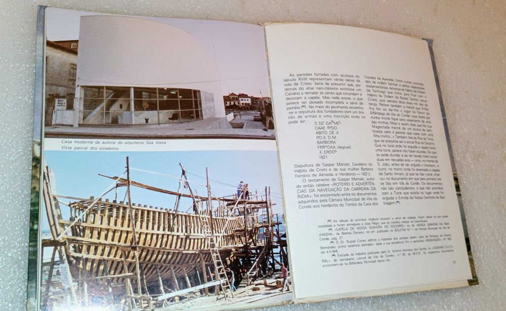 Livro VILA DO CONDE por JJoaquim Pacheco Neves 1 edição 
Ano 1987 ªEdi