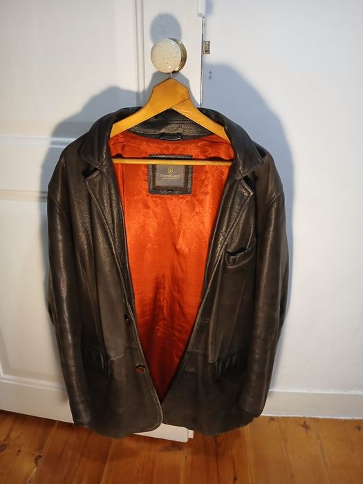 Casaco de couro Forrest Land