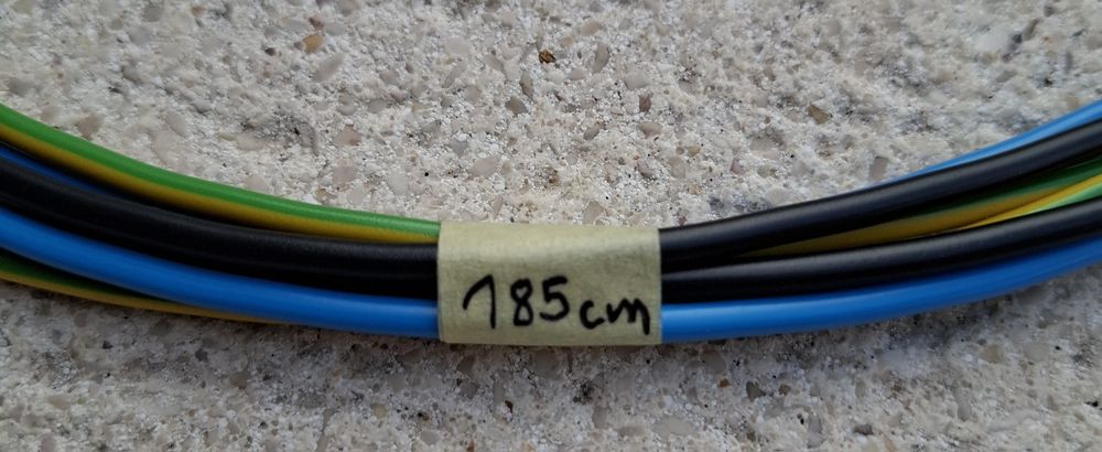 Fio eléctrico de cobre 2,5mm