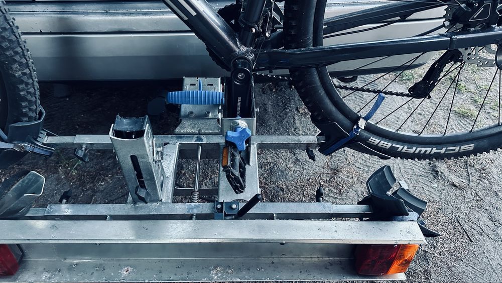 Platforma rowerowa na hak Twinny Load ERGO CK – uchylna, 2 rowery