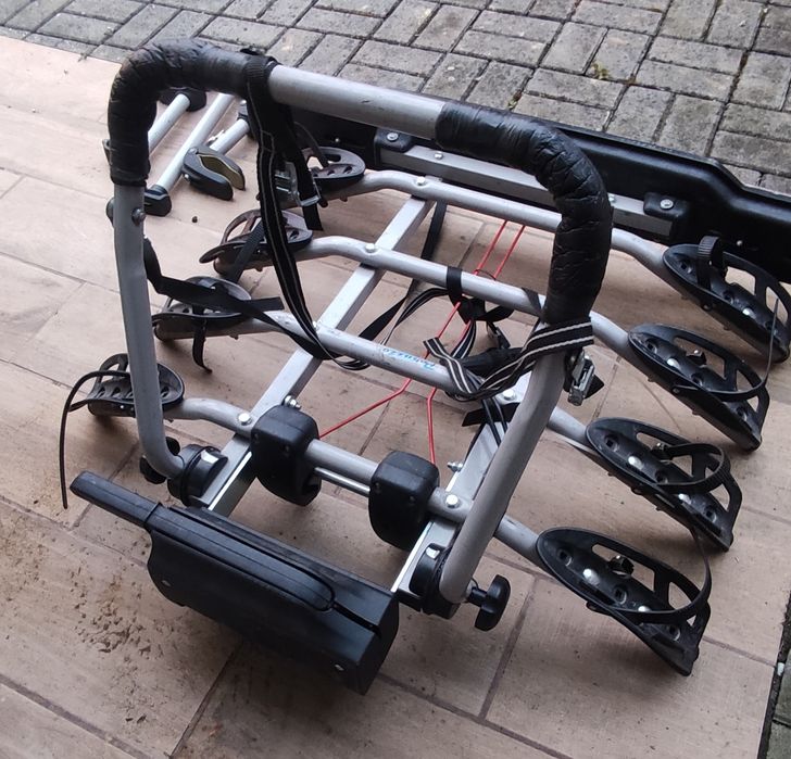 Suporte bola reboque 4 bicicletas