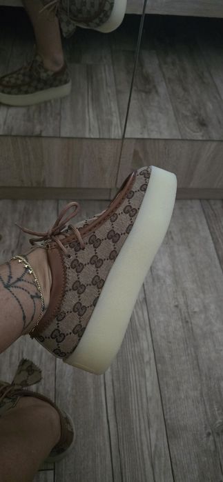 Adidasy mokasyny Gucci