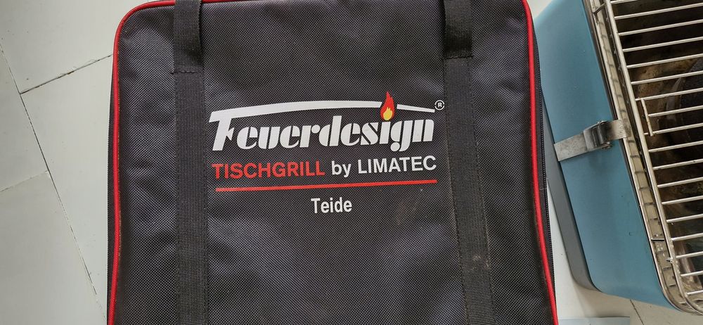 Grill stołowy przenośny z dmuchawą ladowańa na USB
