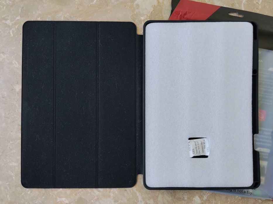 Capa protectora preta para Galaxy Tab S8 Plus