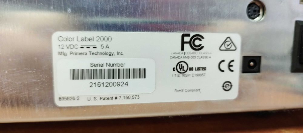 Drukarka etykiet PRIMERA Color LABEL 2000 Brzeszcze • OLX.pl