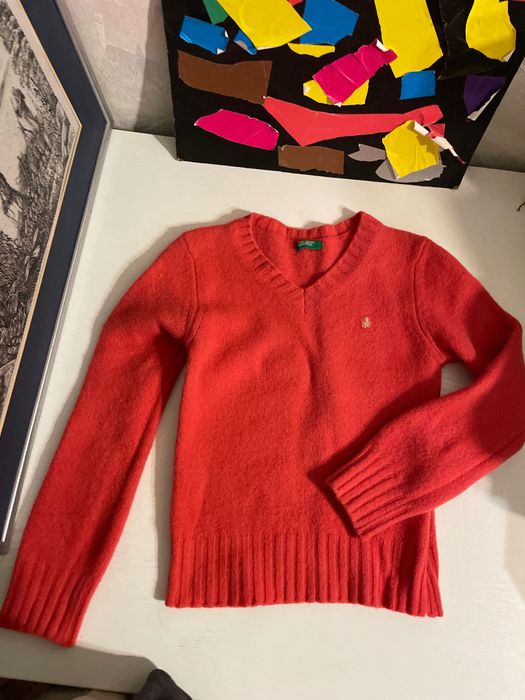 Свитер шерстяной Benetton для девочки