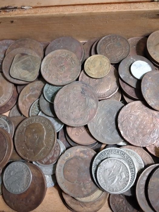 Vendo moedas antigas