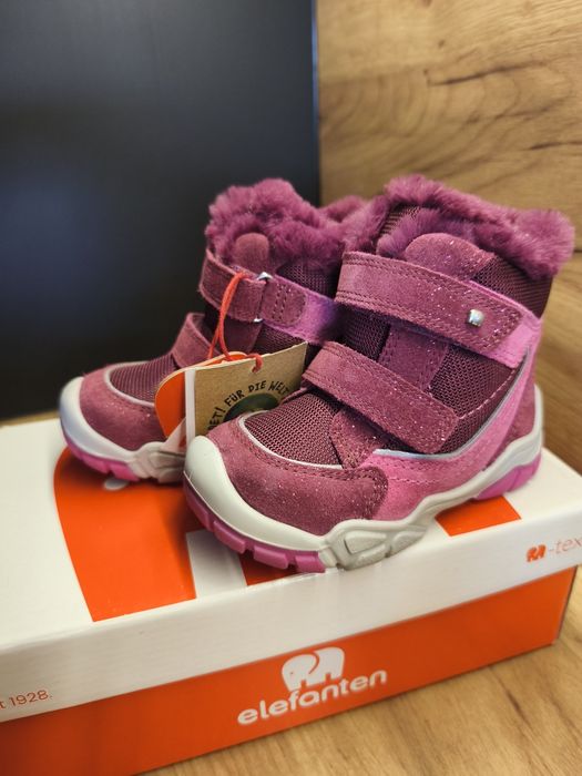 NOWE brokatowe buty Elefanten r.22