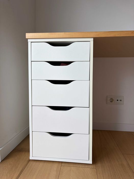 Módulo Gavetas para Secretária – ALEX (IKEA)