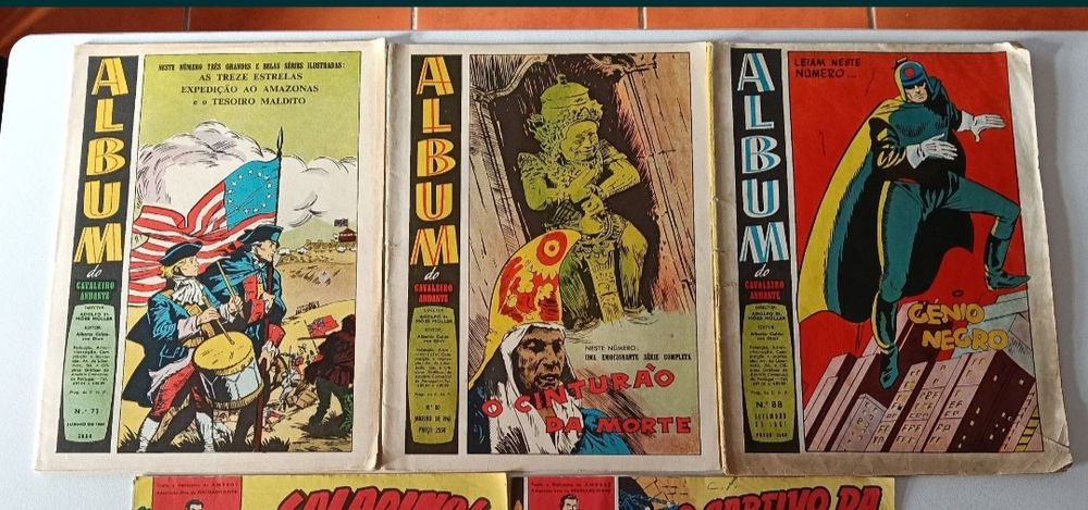 66 Livros Col. Tigre, Águia, Salgari, Pisca-Pisca, em Banda Dese