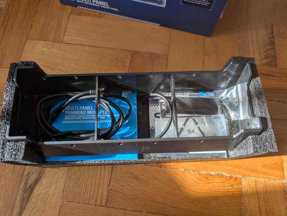 Logitech G Saitek Pro Flight Multi painel, controlador de piloto automático para simulação de voo