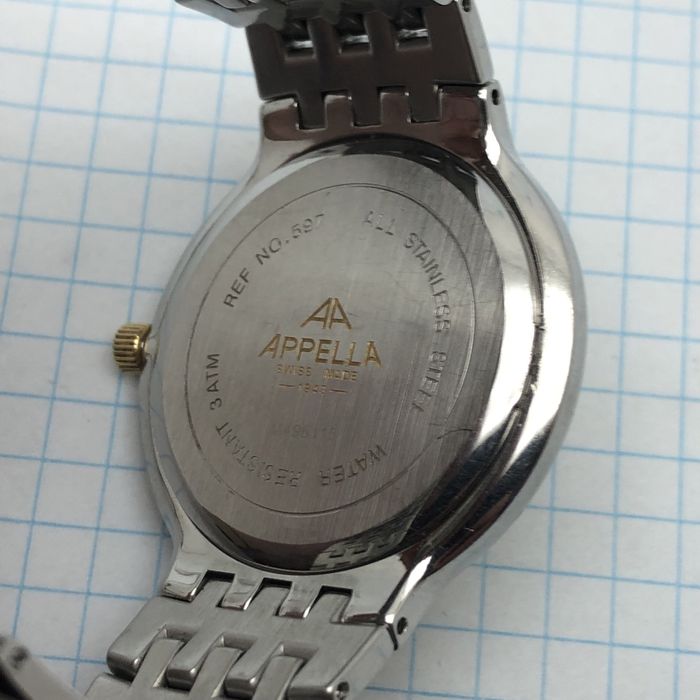 Appella . Кварц .Швейцария . Оригинал