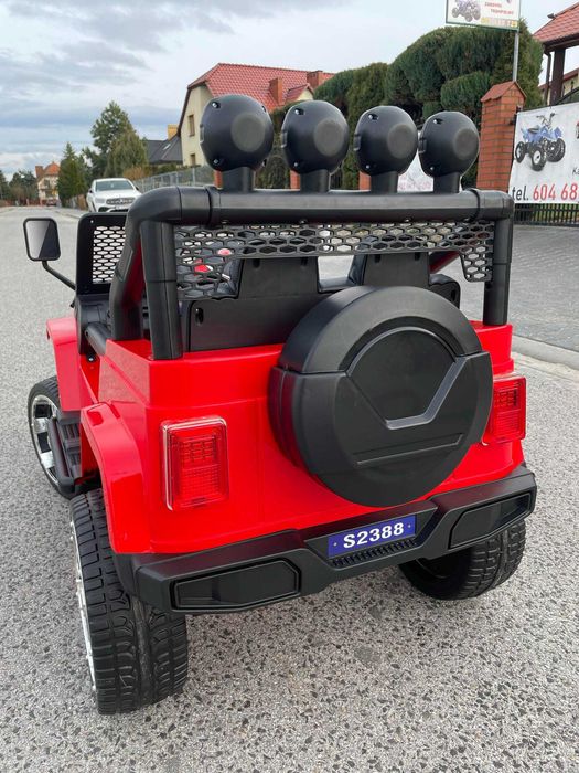 Samochód na akumulator JEEP DUŻY dla dzieci z pilotem 4x4 NOWY!