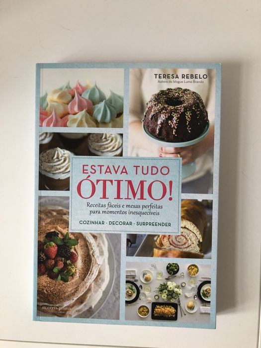 Livro de receitas “Estava tudo óptimo” Novo