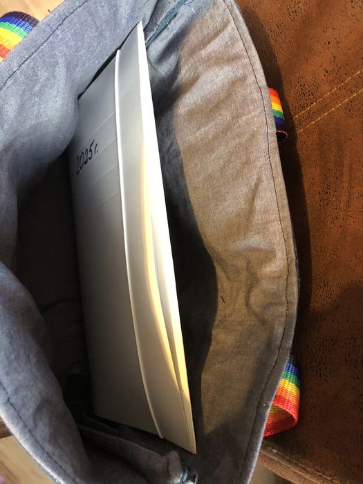 Piękna torebka jeansowa rękodzieło handmade