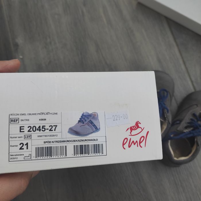 Emel buty roczki trzewiki 21