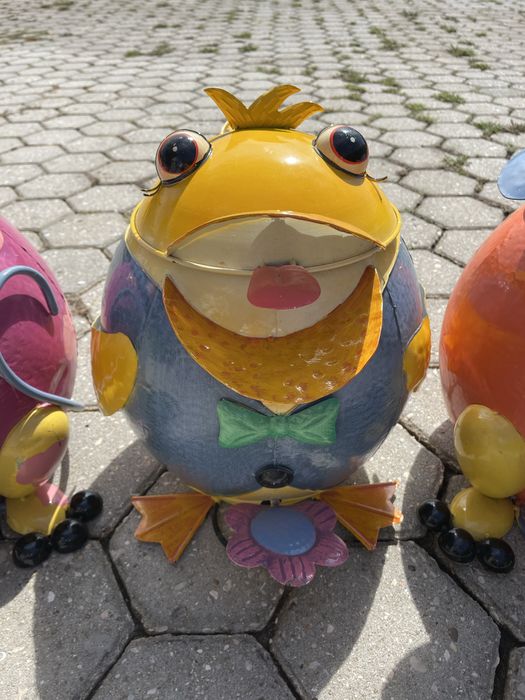 Baldes de lixo/reciclagem em forma de animais