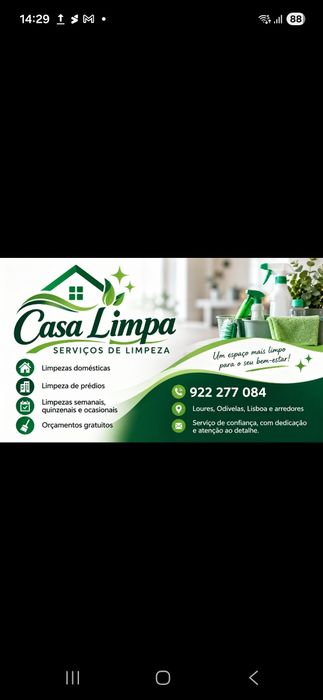 Limpezas Domésticas | Pós-Obras | escritórios | Orçamentos Gratuitos