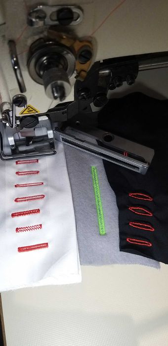 Dziurkarka JUKI LBH-1700 elektroniczna bieliźniana SIRUBA, JACK