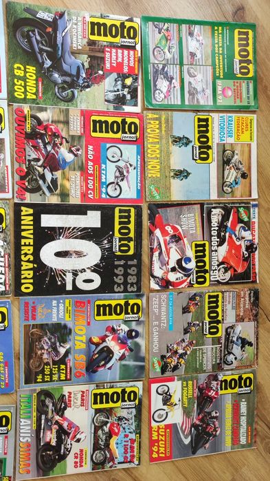 Revistas Moto Jornal Antigas