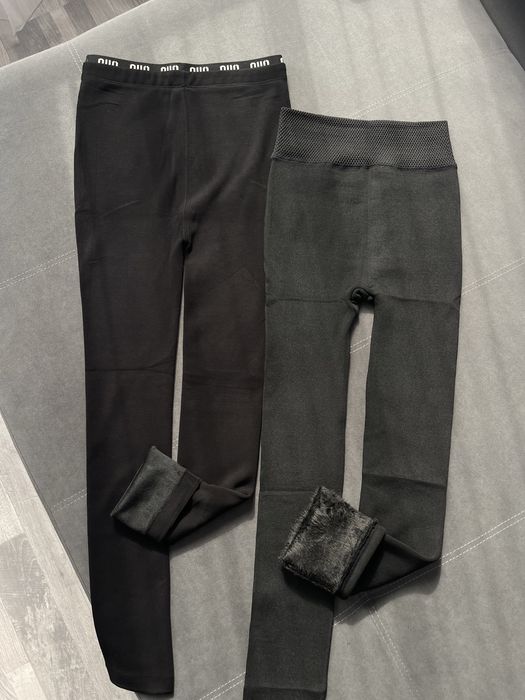 Лосини у рубчик фліс або хутро. В наявності